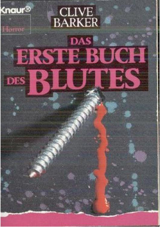 Das 1. Buch Des Blutes - 1