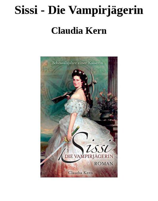 Sissi - Die Vampirjägerin